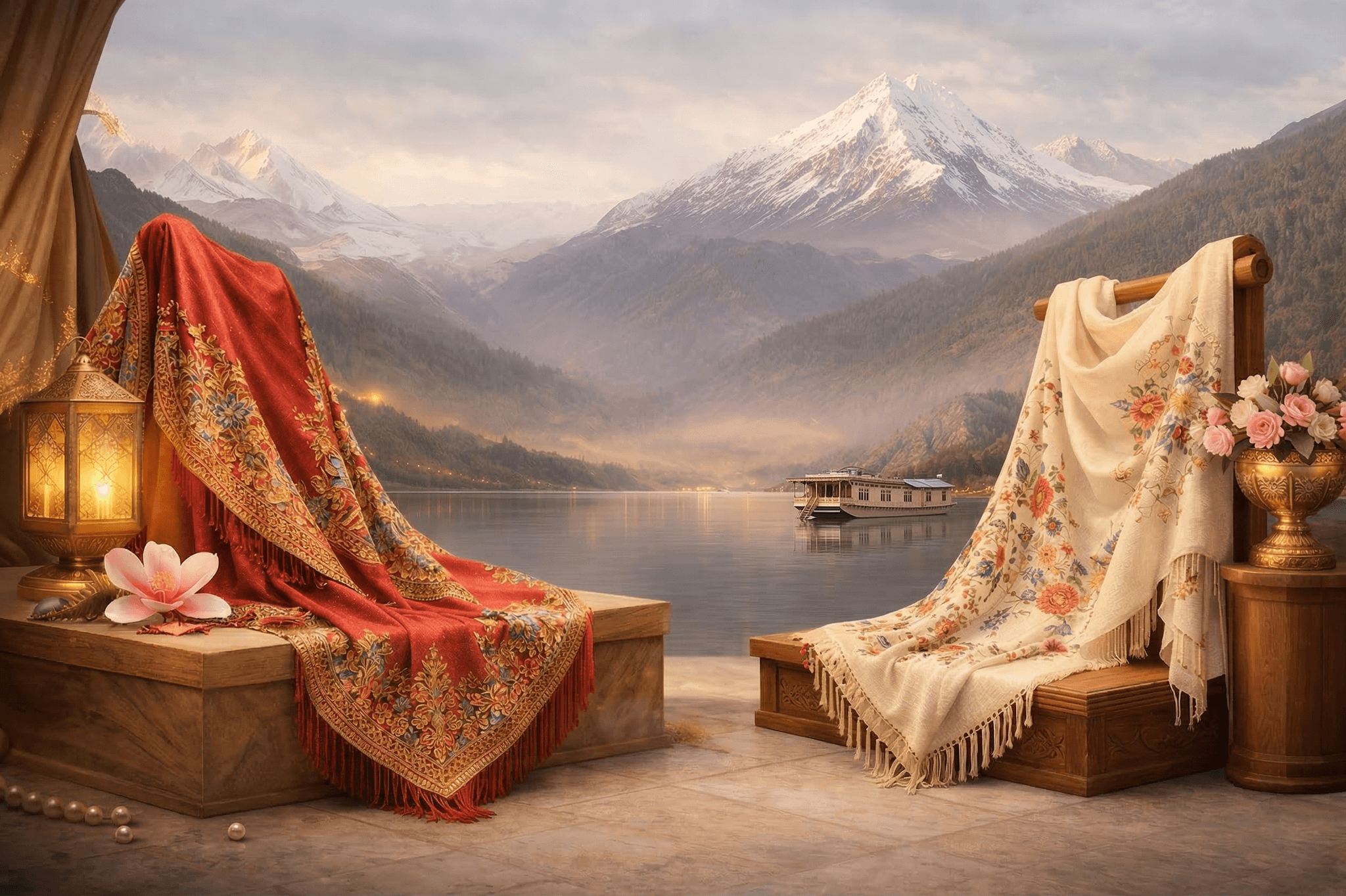 Luxury Kashmiri Shawls